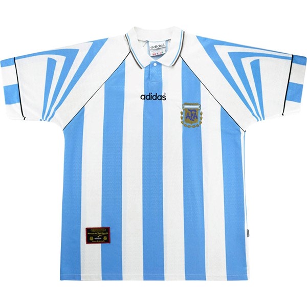 Tailandia Camiseta Argentina Primera equipo Retro 1996 Azul